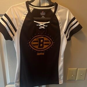 Majestic Cleveland Browns Sports Jersey top Medium sequined